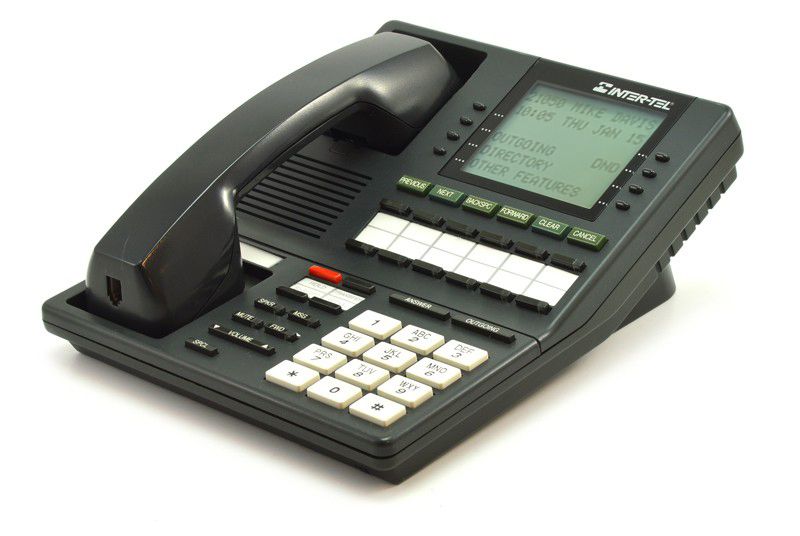 Inter-tel Axxess 550.4100 Charcoal Executive Display Speakerphone Refurbished -  refurbished available on PCLiquidations