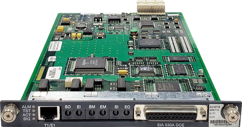 Avaya MM710 T1/E1 Media Module Refurbished - Avaya refurbished available on PCLiquidations