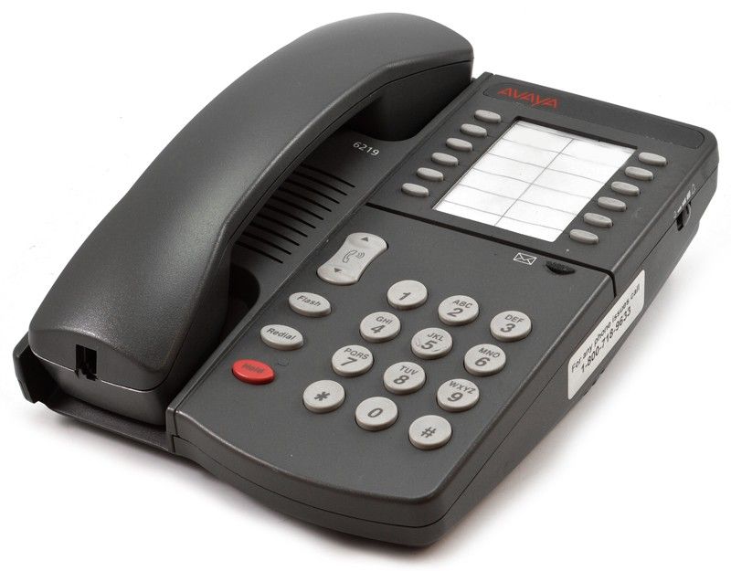 Avaya 6219 Grey Analog Speakerphone - Grade A Refurbished - Avaya refurbished available on PCLiquidations