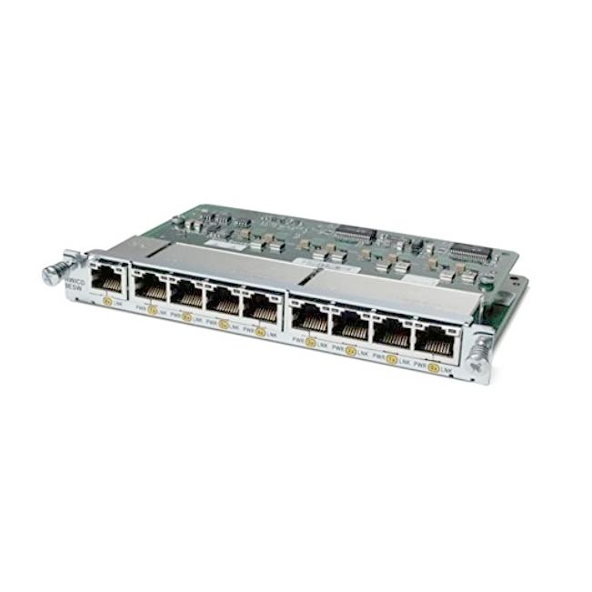 Cisco HWIC-D-9ESW-POE 9-Port 10/100 WAN Interface Card Refurbished - Cisco Systems Inc. refurbished available on PCLiquidations
