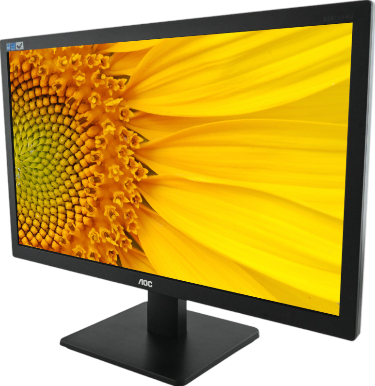 AOC E2475SWJ 24"" LED LCD Monitor - Grade A Refurbished - AOC (moniteurs et écrans) ou AOC (v refurbished available on PCLiquidations