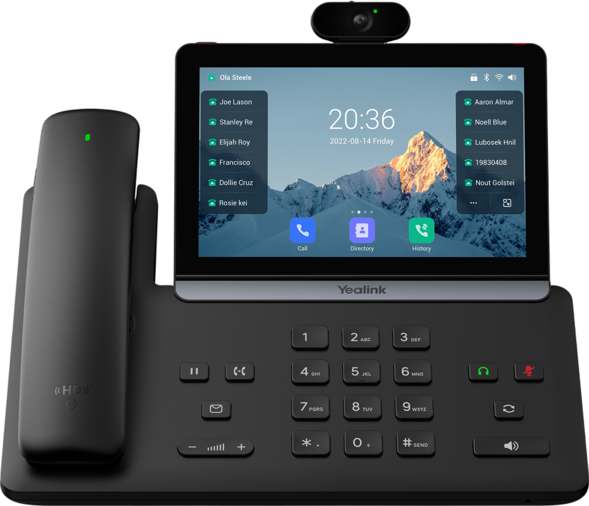 Yealink SIP-T88V Pro Wifi Video IP Phone w/ HD Camera Refurbished - Yealink refurbished available on PCLiquidations