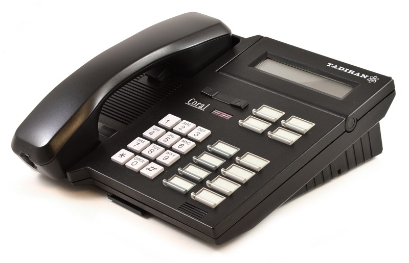 Tadiran Coral DKT-1110 Black Display Speakerphone VER 5 (440963500) Refurbished -  refurbished available on PCLiquidations