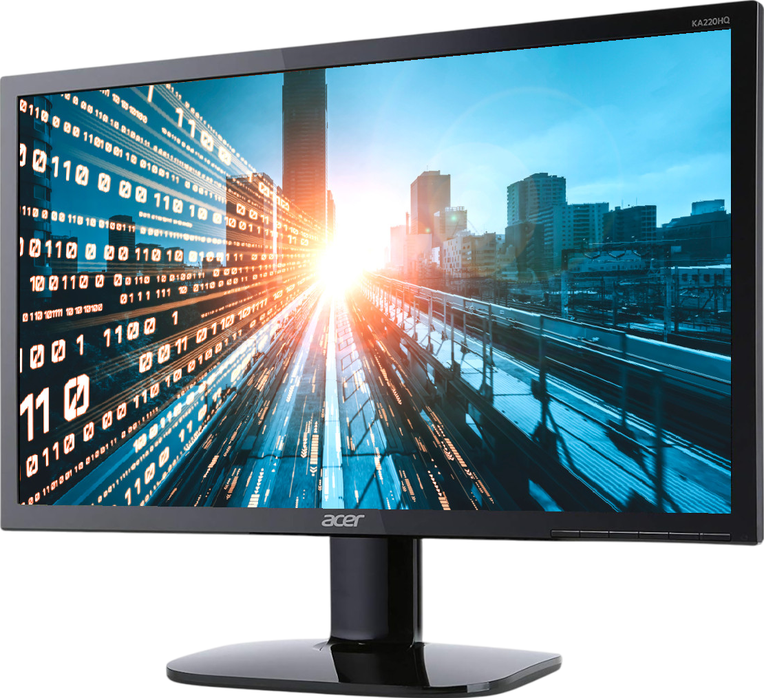 Acer KA220HQ 22'' Widescreen Monitor - Grade B Refurbished - Acer refurbished available on PCLiquidations