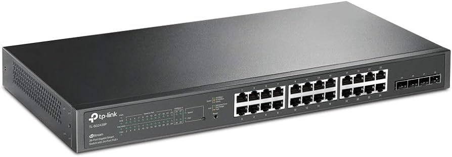 TP-Link JetStream TL-SG2428P 24-Port 10/100/1000 PoE Switch Refurbished - TP-Link refurbished available on PCLiquidations