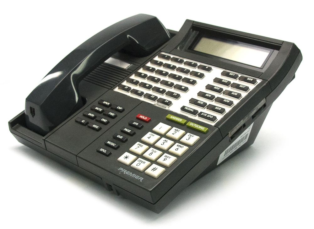Inter-Tel 660.5200 Premier Charcoal 24-Button Analog Display Phone - Grade A Refurbished -  refurbished available on PCLiquidations