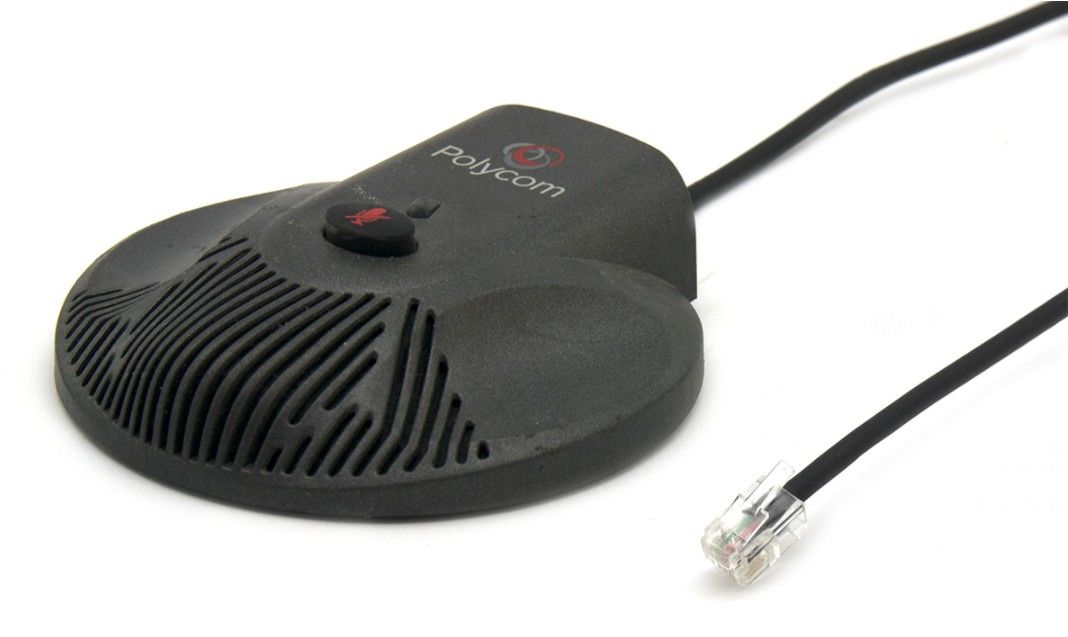 Polycom Extended Microphones (2201-15855-001) Set of 2 - Grade A Refurbished - Polycom refurbished available on PCLiquidations