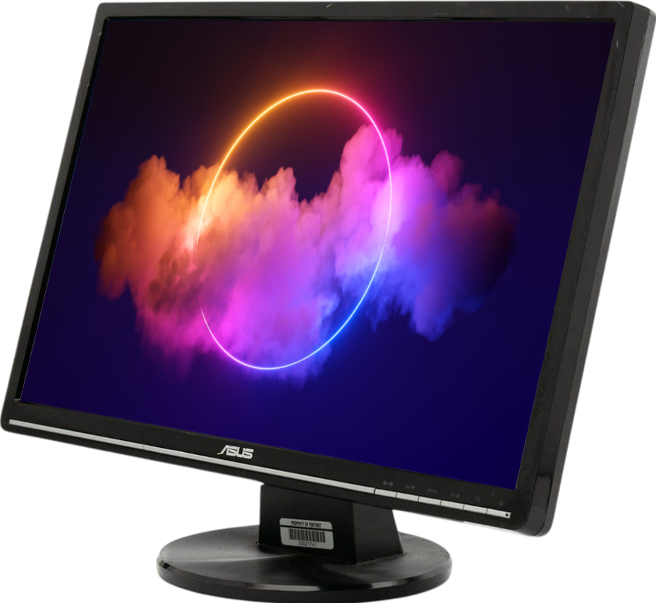ASUS VW224T 22"" LCD Monitor - Grade B Refurbished - Asus refurbished available on PCLiquidations