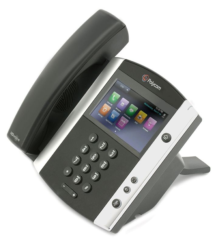 Polycom VVX 600 Gigabit IP Phone (2200-44600-025) - Refurbished Refurbished - Polycom refurbished available on PCLiquidations