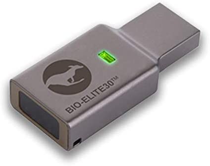 Kanguru Solutions 16GB Fingerprint Encrypted USB Refurbished -  refurbished available on PCLiquidations