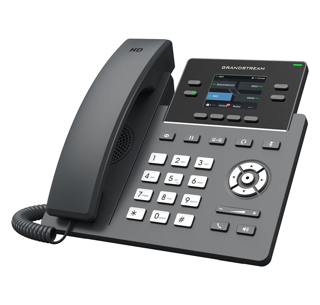 Grandstream GRP2612G 4-line Carrier-Grade IP Phone Refurbished - Grandstream refurbished available on PCLiquidations