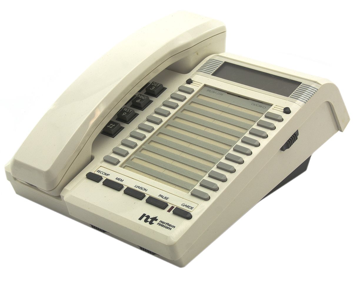Nortel NTD 9833 Black 20-Button Display Phone Refurbished -  refurbished available on PCLiquidations