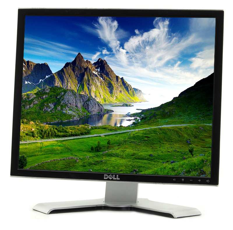 Dell 1907FP 19"" LCD Monitor - Grade A - Silver/Black Refurbished - Dell refurbished available on PCLiquidations