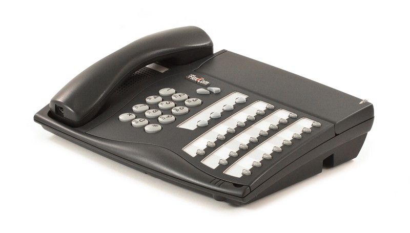 Tadiran Coral Flexset 280 Charcoal Non-Display Phone - Grade B Refurbished -  refurbished available on PCLiquidations