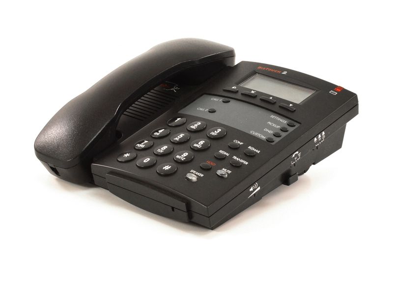 Bizfon Biztouch BT2 Black Analog Display Speakerphone - Grade B Refurbished -  refurbished available on PCLiquidations