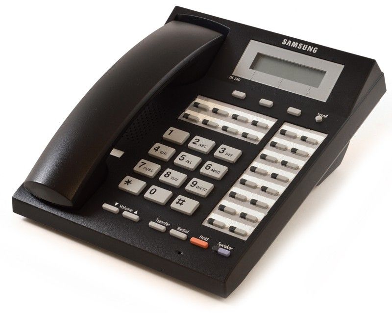 Samsung DS-24D Black Digital Display Speakerphone - Grade B Refurbished - Samsung refurbished available on PCLiquidations