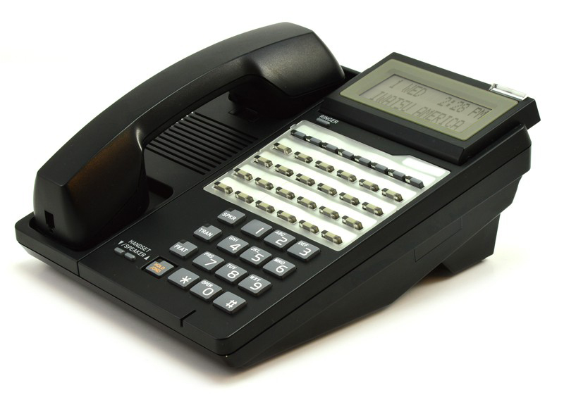 Iwatsu Omega-Phone ADIX IX-24KTD-2 Black Display Speakerphone (104203) Refurbished -  refurbished available on PCLiquidations