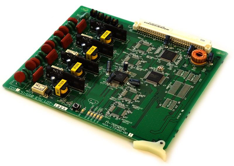 NEC Electra Elite IPK COI(4)-U10 ETU Central Office Interface Unit 4 Port (750150) Refurbished - NEC (Nippon Electric Company) refurbished available on PCLiquidations