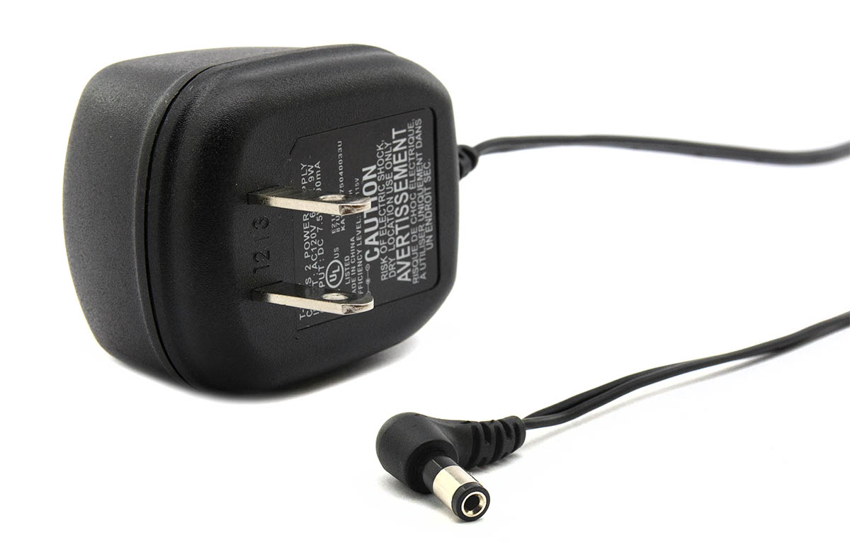 RCA 25214 Phone 7.5V 1.2A Power Adapter - Grade A Refurbished - RCA refurbished available on PCLiquidations
