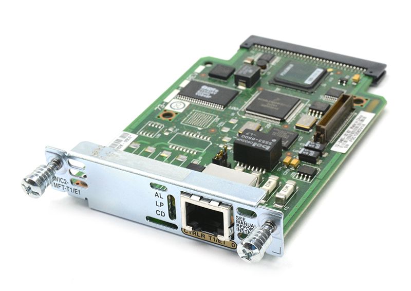 Cisco VWIC2-1MFT-T1/E1 2-Port Multiflex Trunk Voice Interface Card Refurbished - Cisco Systems Inc. refurbished available on PCLiquidations