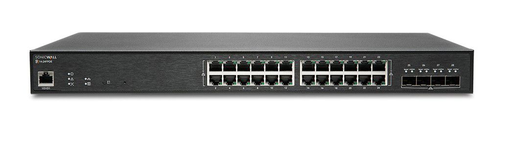 SonicWall Switch 02-SSC-2468 24-Port Gigabit Ethernet PoE Switch Refurbished -  refurbished available on PCLiquidations