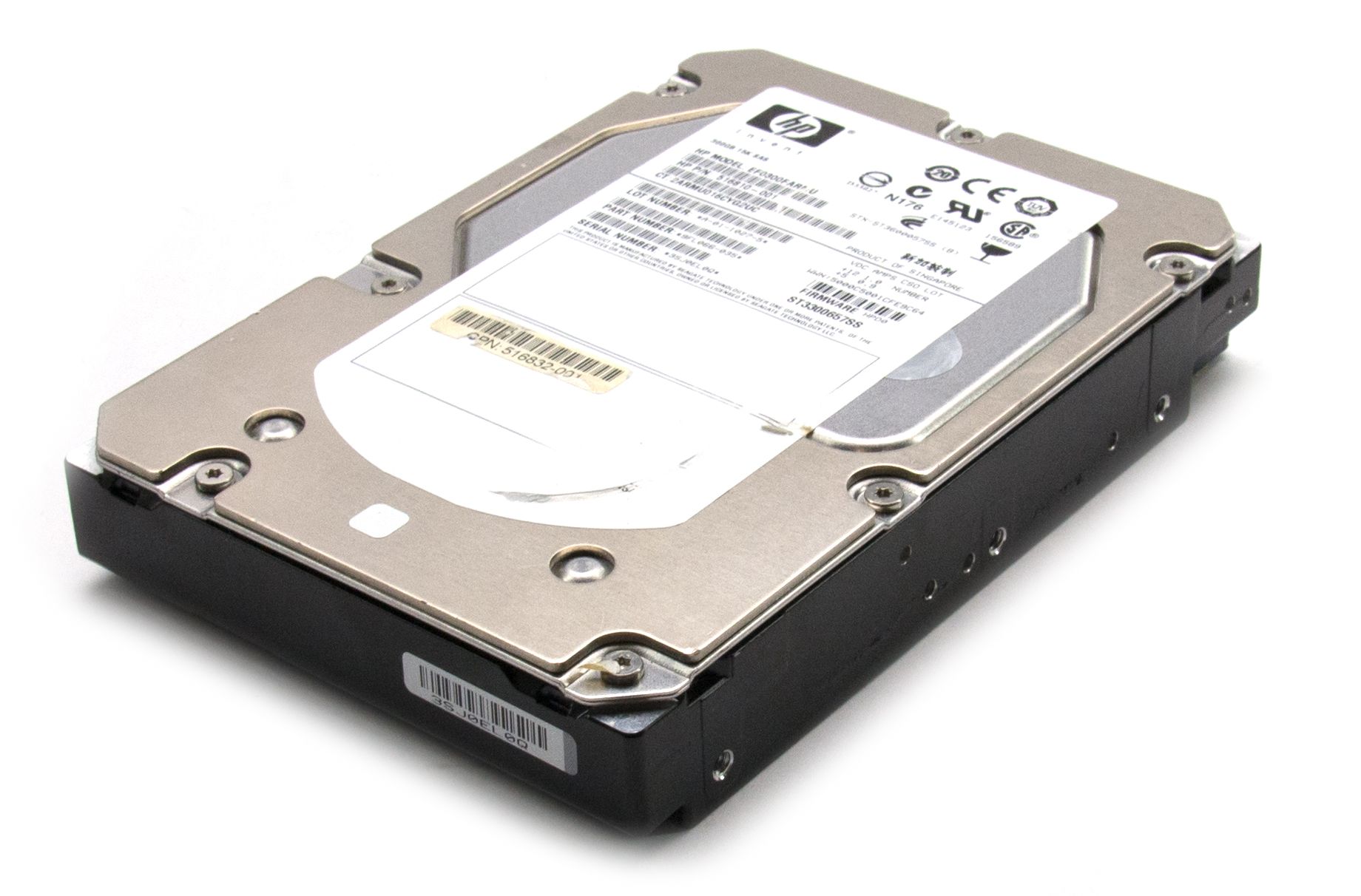 HP 300GB 15K RPM 3.5"" SAS Hard Disk Drive HDD (EF0300FARMU) Refurbished - Hewlett-Packard (ou HP en abrégé) refurbished available on PCLiquidations