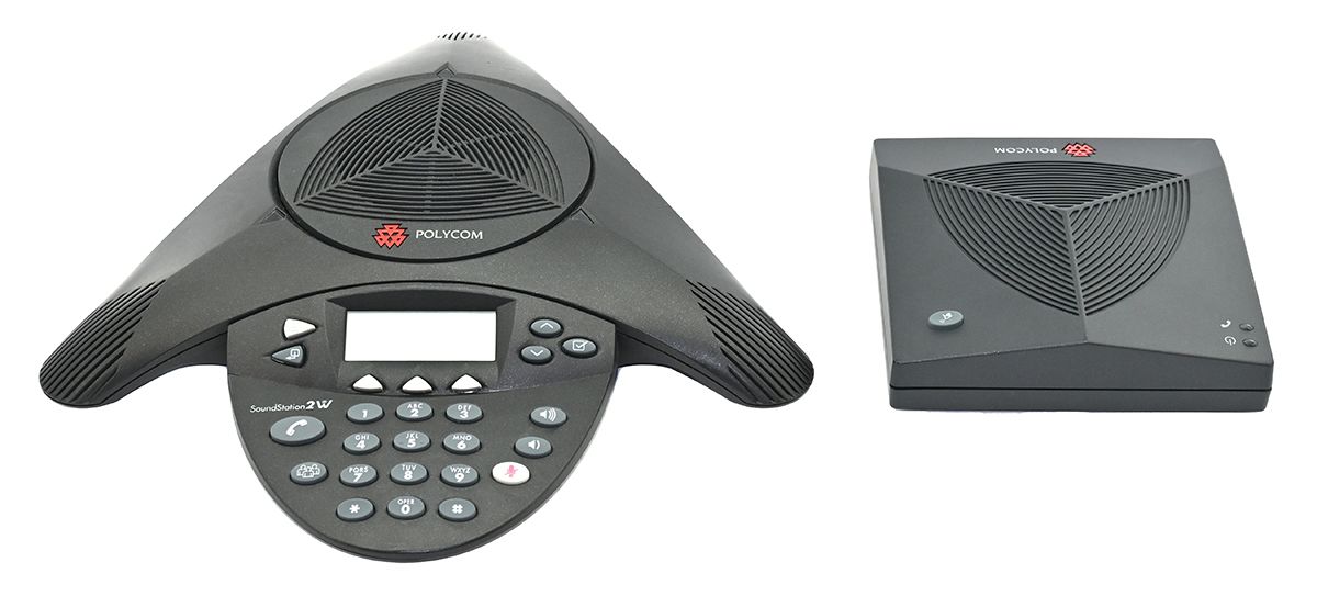Polycom SoundStation 2201-67810-001 2W 2.4GHz Transceiver - Grade B Refurbished - Polycom refurbished available on PCLiquidations