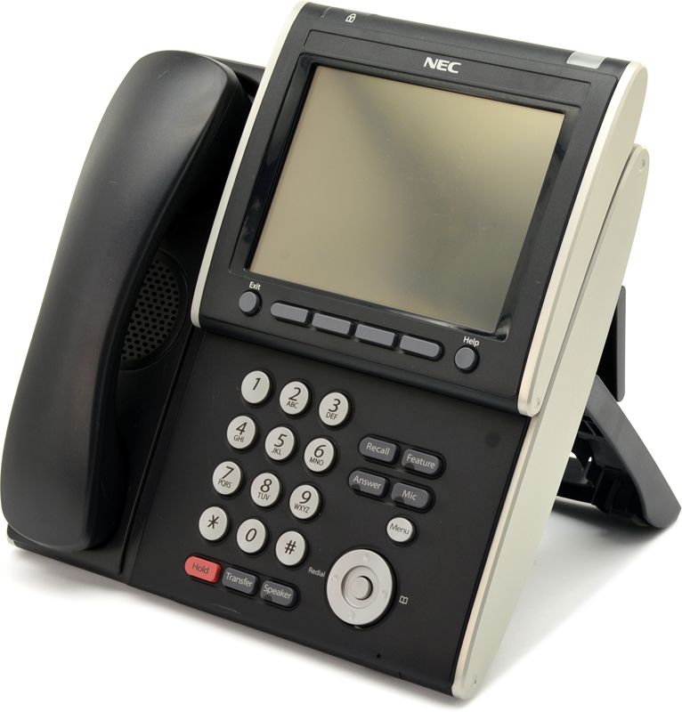 NEC Univerge DT700 ITL-320C-2 IP Touchscreen Display Phone (690019) - Grade B Refurbished - NEC (Nippon Electric Company) refurbished available on PCLiquidations