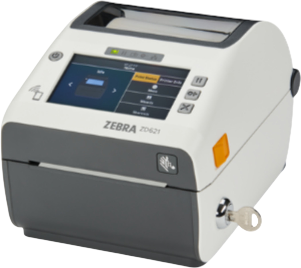 Zebra ZD621d Ethernet Direct Thermal Label Printer - White - Refurbished Refurbished - Zebra Technologies (si la marque se réfère à l refurbished available on PCLiquidations