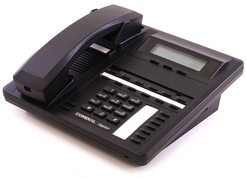 Comdial Impact SCS 8312S-FB Black Display Speakerphone Refurbished -  refurbished available on PCLiquidations
