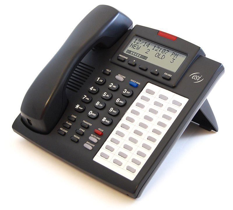 ESI 48 Key H DFP BL Charcoal Backlit Display Speakerphone (5000-0500) Refurbished -  refurbished available on PCLiquidations