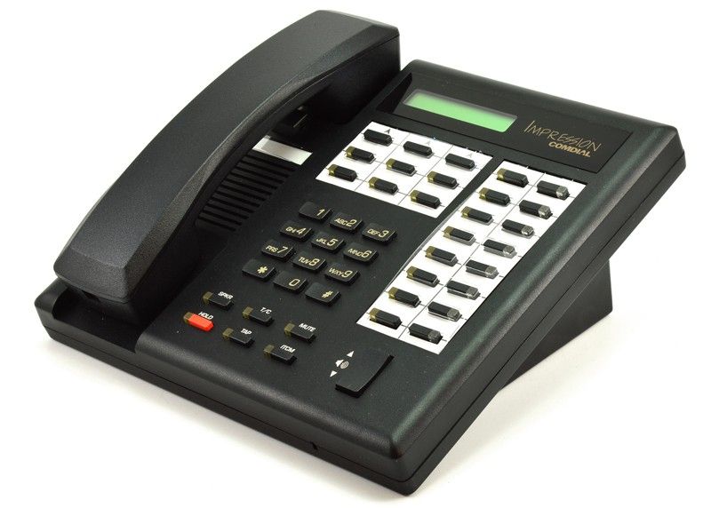 Comdial Impression 2022S-FB Black Display Speakerphone - Grade A Refurbished -  refurbished available on PCLiquidations