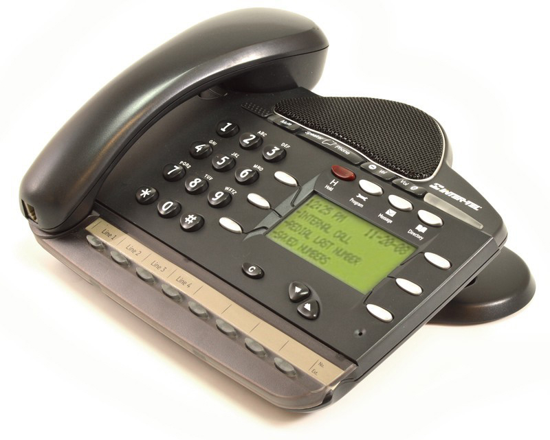 Inter-Tel Encore 618.5115 8-Button Black Display Phone Refurbished -  refurbished available on PCLiquidations