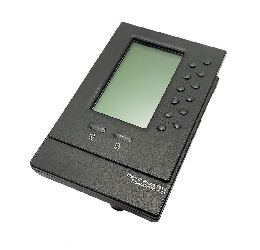 Cisco CP-7915 12-Button Charcoal DSS Expansion Module Refurbished - Cisco Systems Inc. refurbished available on PCLiquidations