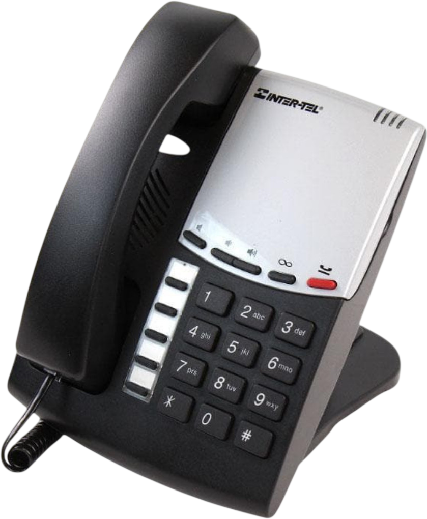 Inter-tel Axxess 550.8600 Black IP Phone Refurbished -  refurbished available on PCLiquidations