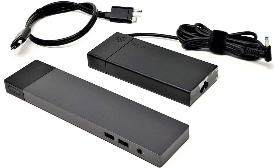 HP P5Q58AA#ABA Elite 150W Thunderbolt 3 Docking Station - Refurbished Refurbished - Hewlett-Packard (ou HP en abrégé) refurbished available on PCLiquidations