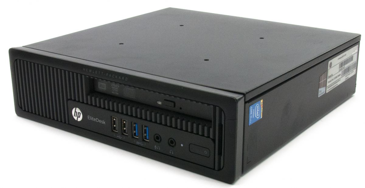 HP EliteDesk 800 G1 USFF i5-4670S - Windows 10 - Grade C Refurbished - Hewlett-Packard (ou HP en abrégé) refurbished available on PCLiquidations