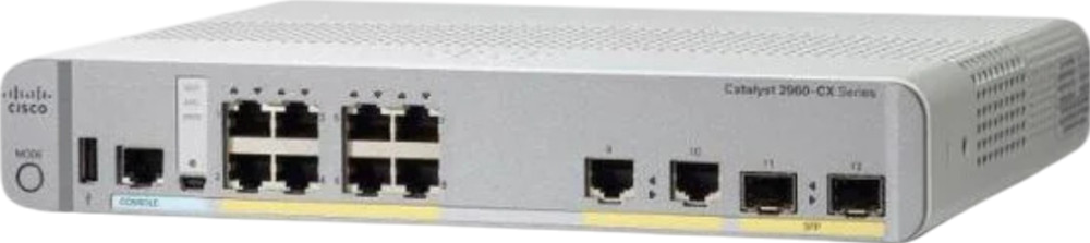 Cisco Catalyst WS-C2960CX-8TC-L 8-Port 10/100/1000 Managed Switch - Refurbished Refurbished - Cisco Systems Inc. refurbished available on PCLiquidations
