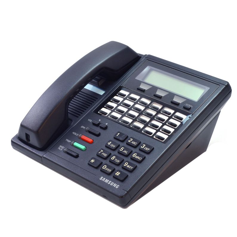 Samsung Prostar DCS 24-Button Black Digital LCD Phone - Grade B Refurbished - Samsung refurbished available on PCLiquidations