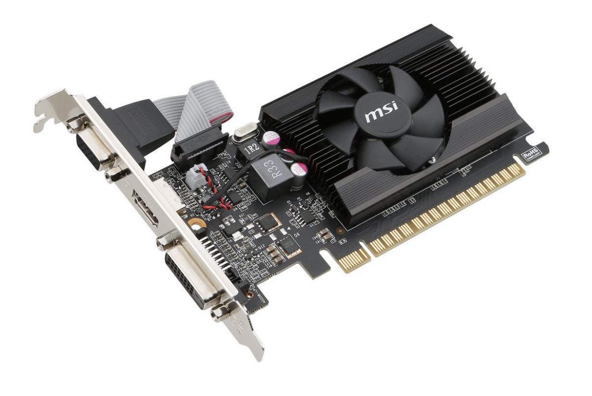Buy MSI GT 710 2GD3 LP Computer VGA Graphic Card Refurbished - $75.96 MSI GT 710 2GD3 LP Computer VGA Graphic Card Refurbished - MSI (Micro-Star International) refurbished available on PCLiquidations