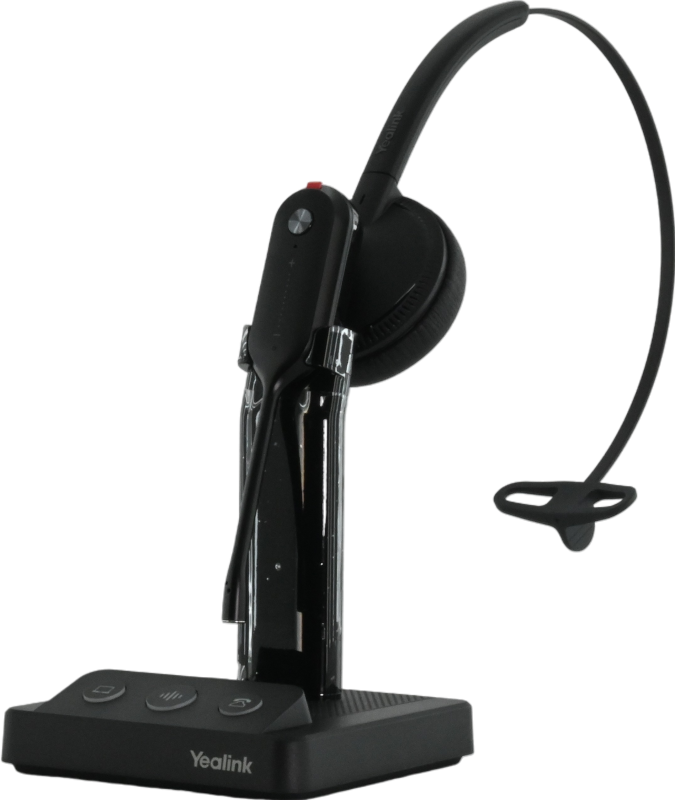Yealink WH63 Microsoft Teams Convertible DECT Wireless Headset - Grade A Refurbished - Yealink refurbished available on PCLiquidations