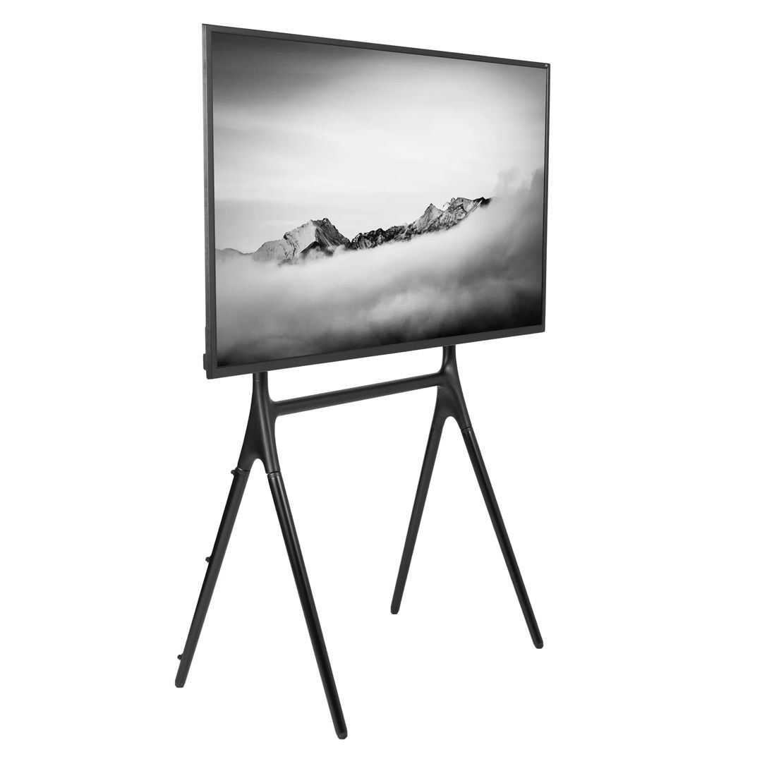 VIVO Easel Stand for 49    to 70    TVs - Black Refurbished -  refurbished available on PCLiquidations