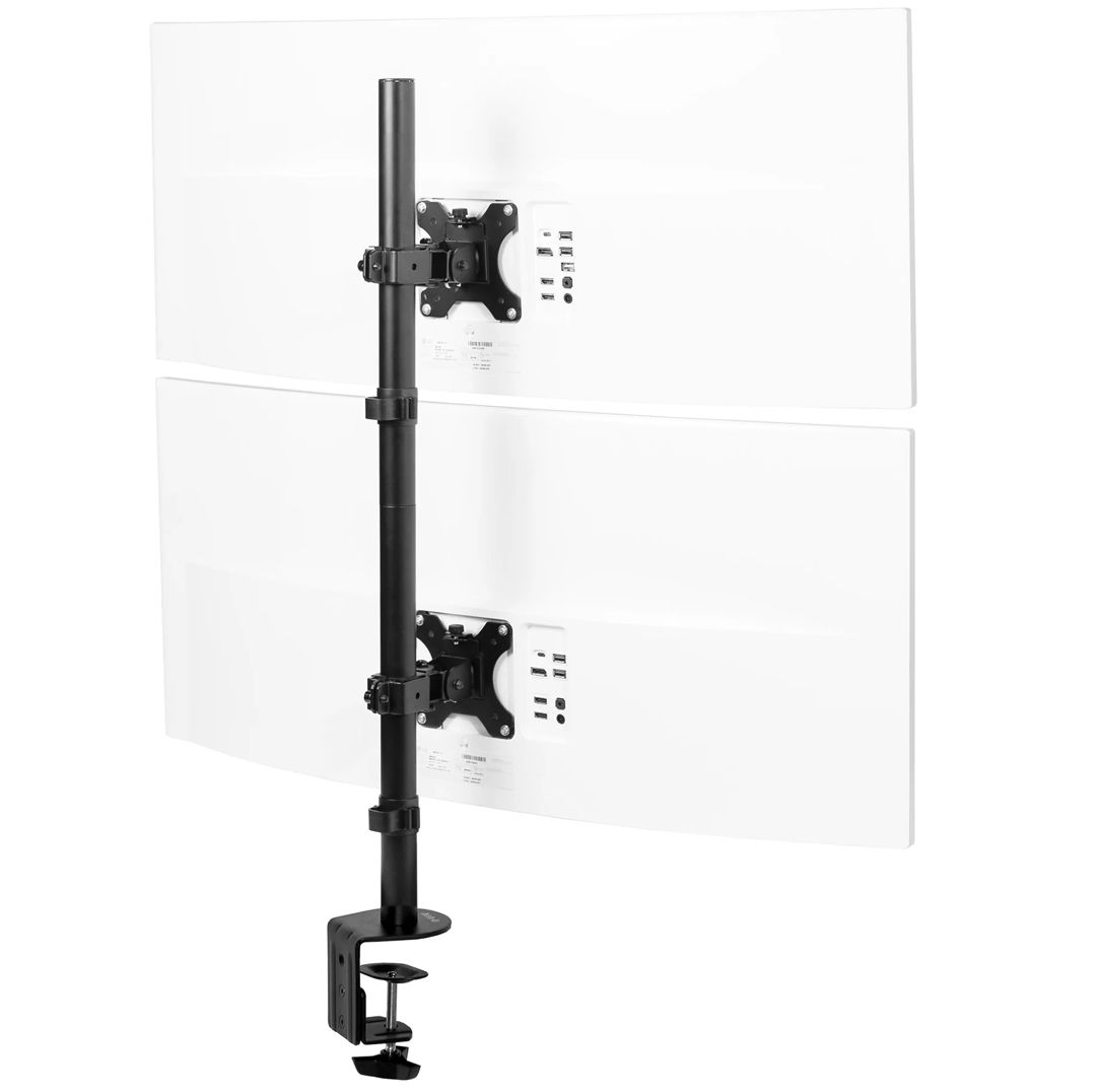 VIVO Dual Ultrawide Vertical Monitor Desk Mount Refurbished -  refurbished available on PCLiquidations