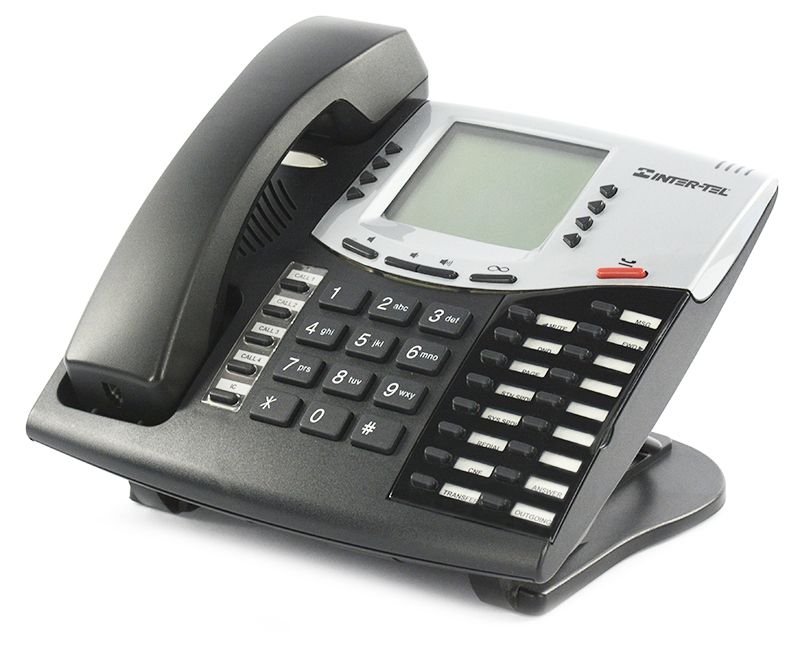 Inter-Tel Axxess 550.8662 Black IP Large Display Phone Refurbished -  refurbished available on PCLiquidations