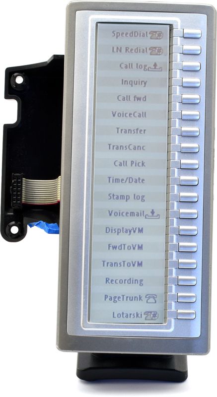 Nortel 1100 18-Key Expansion Module (NTYS08AAE6) - Grade A Refurbished -  refurbished available on PCLiquidations