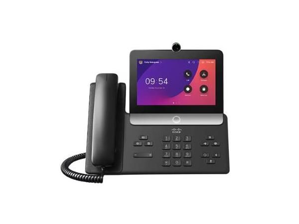 Cisco 8875 Touchscreen IP Phone w/Camera - Carbon Black Refurbished - Cisco Systems Inc. refurbished available on PCLiquidations