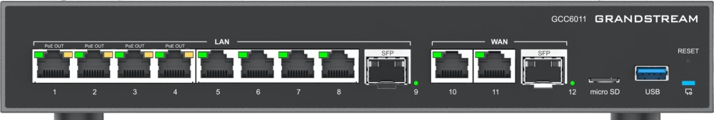 Grandstream GCC6011 All-in-one UC + Networking Convergence Device Refurbished - Grandstream refurbished available on PCLiquidations