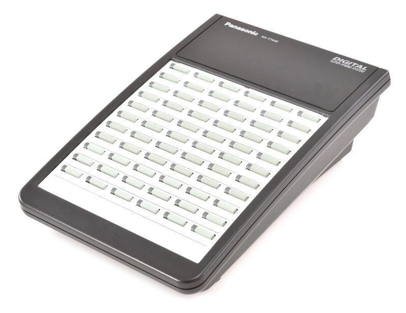Panasonic KX-T7440-B 66-Button Digital DSS/BLF Console - Grade A Refurbished - Panasonic refurbished available on PCLiquidations