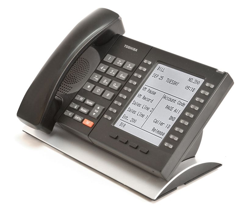 Toshiba DP5130-SDL Backlit Large Display Speakerphone Refurbished - Toshiba refurbished available on PCLiquidations