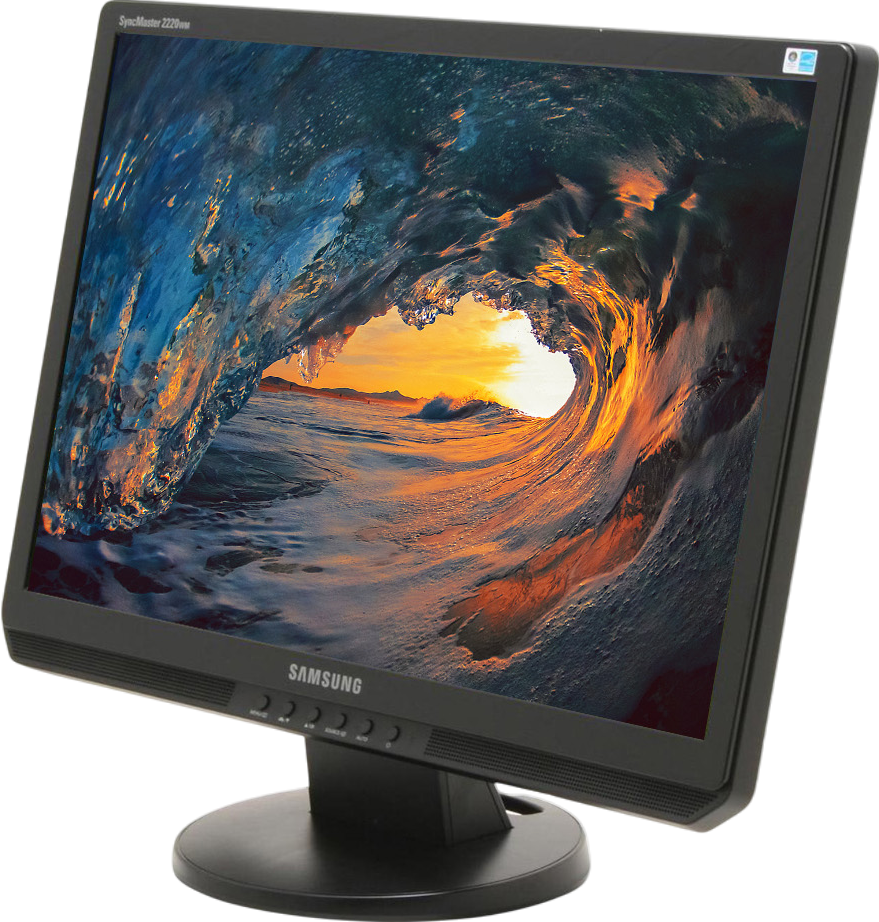 Samsung SyncMaster 2220WM 22"" LCD Monitor - Grade A Refurbished - Samsung refurbished available on PCLiquidations